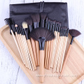 Personalized Synthetic Hair Makeup Brush Set 24 Pieces